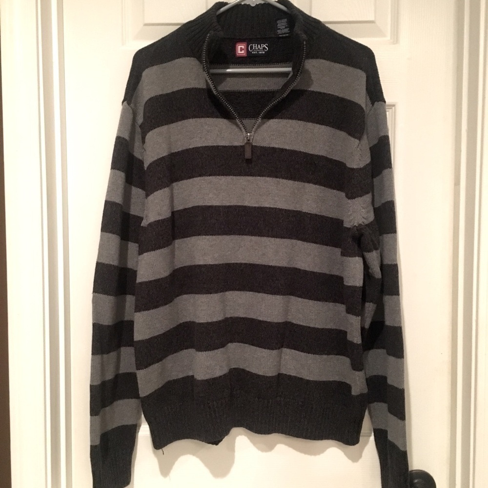 Men’s Striped Chaps Sweater